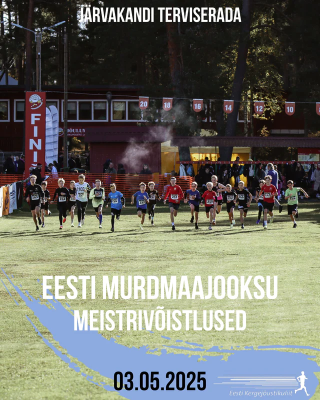 EESTI MURDMAAJOOKSU MEISTRIVÕISTLUSED 2025Laupäeval selgitatakse Järvakandi terviseradadel välja Eesti parimad murdmaajooksjad. Tule ela omadele kaasa!🗓️ 3.mai📍 Järvakandi ⏰ Avamine kell 13.00#kergejõustik #athletics #trackandfieldlife