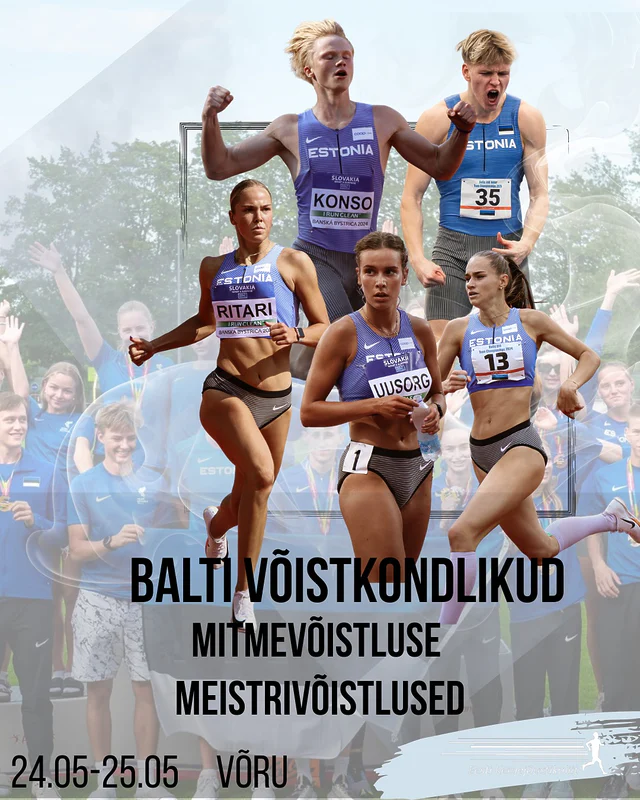 BALTI VÕISTKONDLIKUD MITMEVÕISTLUSE MEISTRIVÕISTLUSED🇪🇪🇱🇻🇱🇹

📍Võru
🗓️ 24.05-25.05