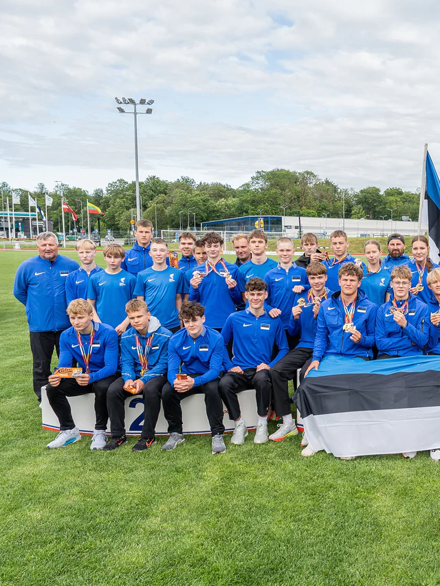 U16 Balti võistkondlikud meistrivõistlused 🏆

🥇 🇱🇻 - 280 punkti
🥈 🇪🇪 - 238 punkti
🥉 🇱🇹 - 203 punkti

📸: @sarivus.sport